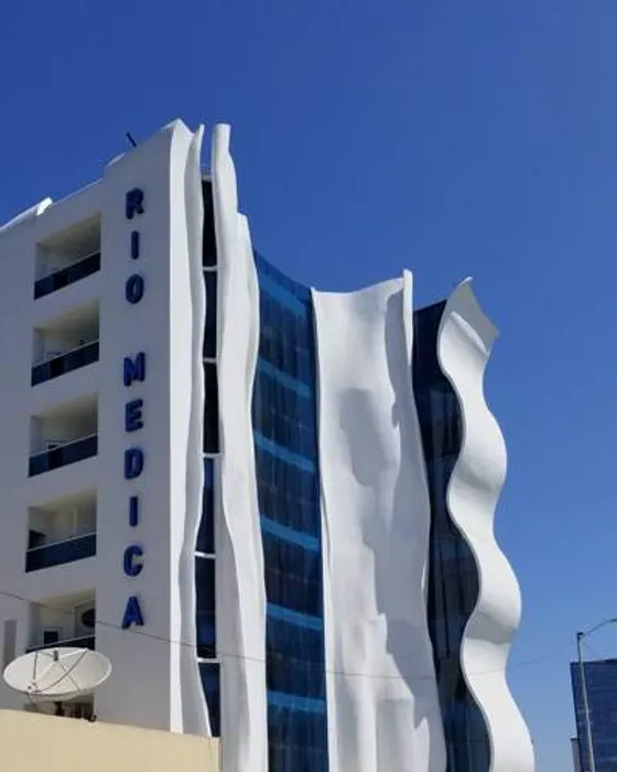 Fachada del edificio Río Médica, en Tijuana